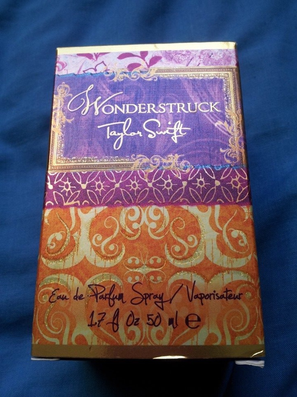 Taylor Swift Wonderstruck Fragrance Box - Purple & Orange